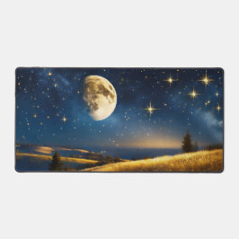 Alfrombrillas De Escritorio Serenidad bajo la luz de la luna: una sinfonía cel