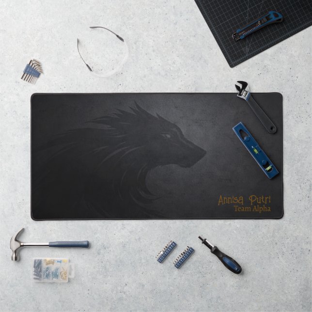 Alfrombrillas De Escritorio Shadow Beast Minimal – Premium Wolf Gaming  (Puesto de trabajo)