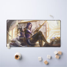 Sheriff Gaming Desk Mat | Marksman Aesthetic Pad