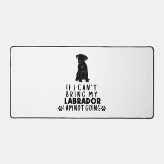 Alfrombrillas De Escritorio Si no puedo traer mi perro negro de Labrador