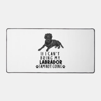 Alfrombrillas De Escritorio Si no puedo traer mi perro negro de Labrador