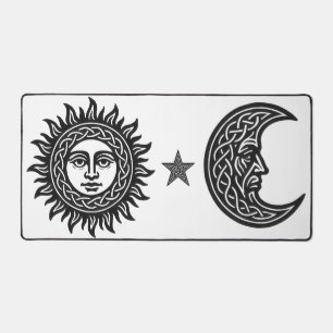 Alfrombrillas De Escritorio Sigilo del Rostro Solar - Emblema del Sol Negro