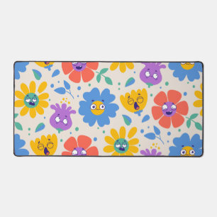 Alfrombrillas De Escritorio Silly Spring Faces Desk Mat