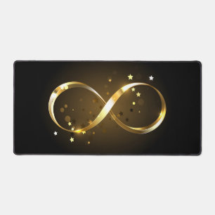 Alfrombrillas De Escritorio Símbolo de infinito dorado