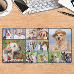 Alfrombrillas De Escritorio Simple 12 Personalizado Collage de fotos moderno p<br><div class="desc">Esta alfombra de personalizable cuenta con un collage de fotos perfecto para mostrar tus fotos favoritas de familia, mascotas, amigos o abuelos. El diseño moderno y bonito es ideal para los amantes del perro, la familia y los amigos, o para aquellos que buscan un accesorio divertido en el escritorio. Es...</div>