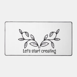 Alfrombrillas De Escritorio Simple and calm design desk mat