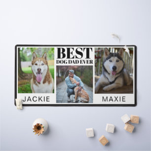 Alfrombrillas De Escritorio Simple perro moderno papá tres Collages de fotos