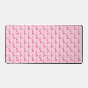 Alfrombrillas De Escritorio Sirenita De Fantasía Rosa De bonito Patterada