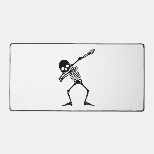 Alfrombrillas De Escritorio Skeleton dabbing - camisa de los hombres del cráne (Anverso)