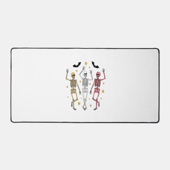 Alfrombrillas De Escritorio Skeleton Dancing Halloween (Anverso)