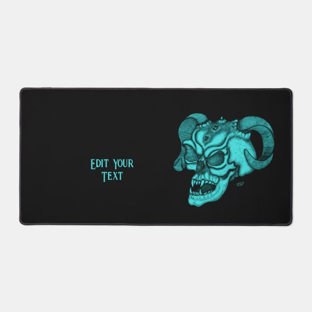 Alfrombrillas De Escritorio Skull Devil Head (Anverso)
