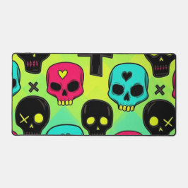 Alfrombrillas De Escritorio Skull Pattern Desk Mat