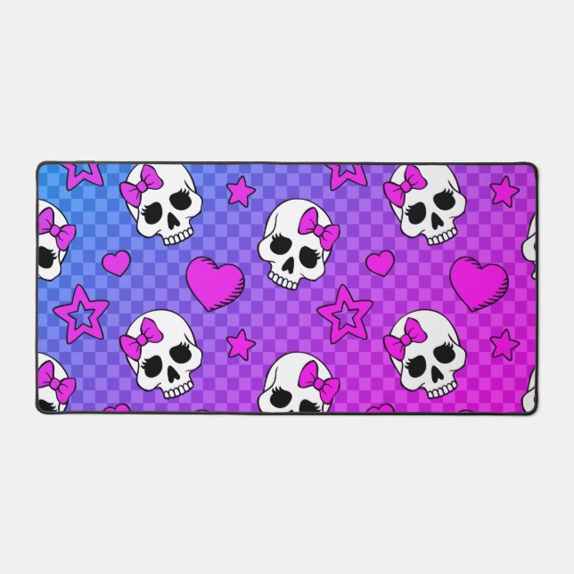 Alfrombrillas De Escritorio Skully Pop Kawaii (Anverso)