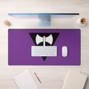 Alfrombrillas De Escritorio SlipperyJoe bandera del orgullo lesbiano poderoso 