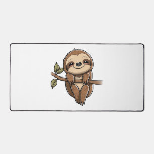 Alfrombrillas De Escritorio Slote Cute Sloth Personalizado