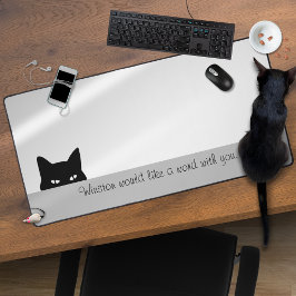 Alfrombrillas De Escritorio Sneaky Cat