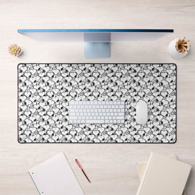 Alfrombrillas De Escritorio Snoopy Smile Giggle Lauggle Pattern (Oficina 1)