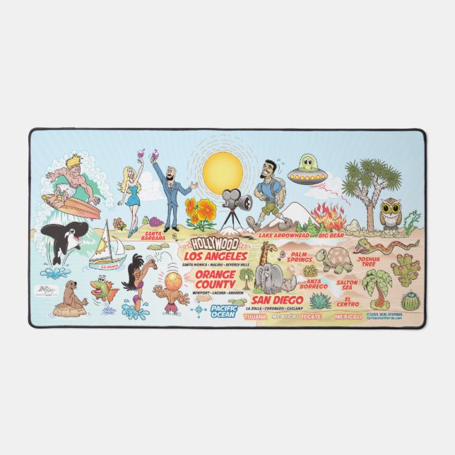 Alfrombrillas De Escritorio SoCal (Anverso)