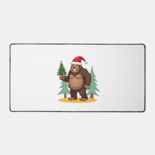 Alfrombrillas De Escritorio Sombrero de Santa de árbol de Navidad Bigfoot (4)