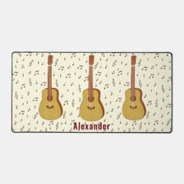 Alfrombrillas De Escritorio Sorprendente diseño musical de tres guitarras