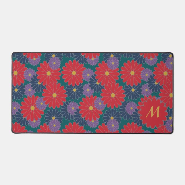 Alfrombrillas De Escritorio Splashy Fall Floral (Anverso)