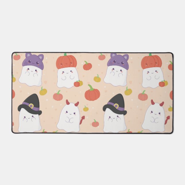 Alfrombrillas De Escritorio Spooky Season Ghosties Desk Mat (Anverso)