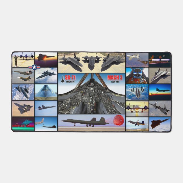 ALFROMBRILLAS DE ESCRITORIO SR-71 "MONTAJE" BLACKBIRD (Anverso)