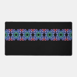 Alfrombrillas De Escritorio Stained Glass (Linear - Midnight)