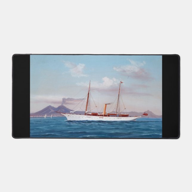 Alfrombrillas De Escritorio Steam Yacht SY Vanduara 1906 (Anverso)