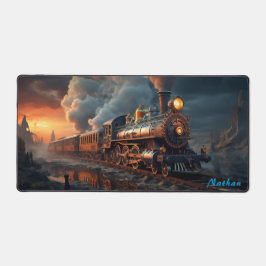 Alfrombrillas De Escritorio Steampunk Sunset Express para mentes creativas