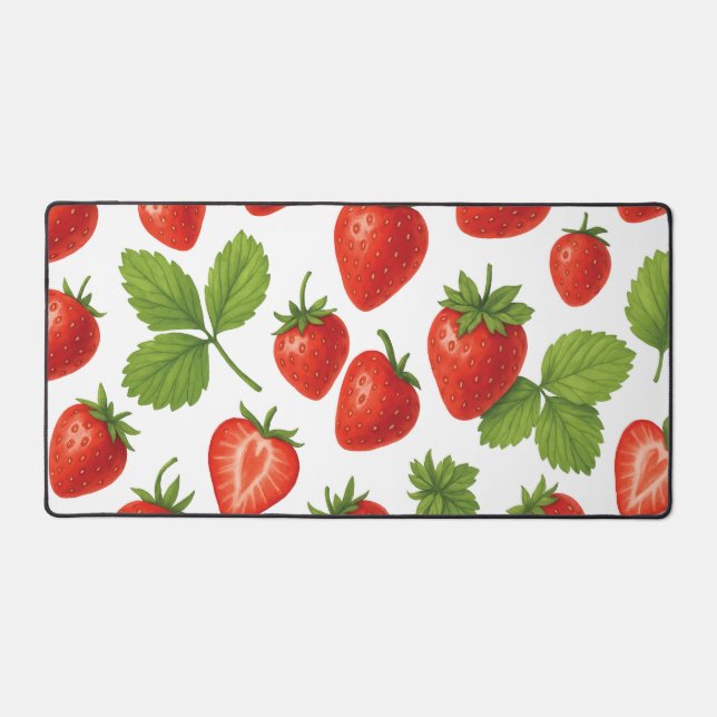 Alfrombrillas De Escritorio Strawberry Desk Mats (Anverso)