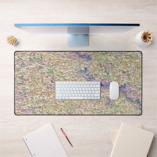 Alfrombrillas De Escritorio Stucco Green Sea Desk Mat