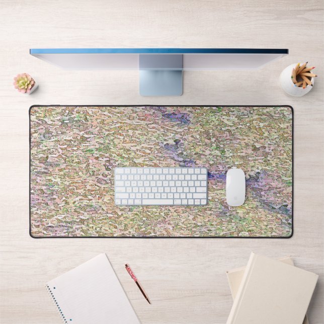 Alfrombrillas De Escritorio Stucco Green Sea Desk Mat (Oficina 1)