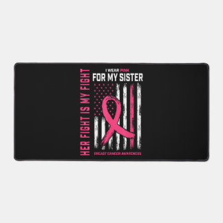 Alfrombrillas De Escritorio Su lucha es mi lucha Llevo rosa Hermana Bandera de