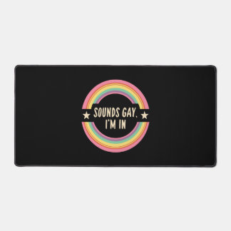 Alfrombrillas De Escritorio Suena gay estoy dentro