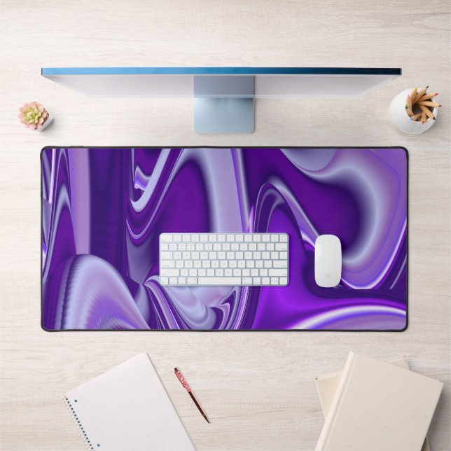 Alfrombrillas De Escritorio Sueños del arcoiris de flores moradas (Oficina 1)