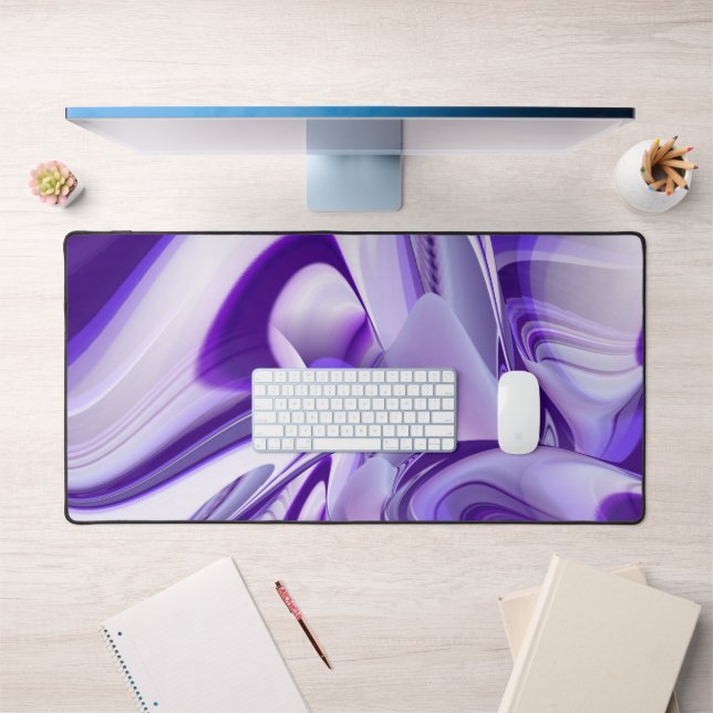 Alfrombrillas De Escritorio Sueños del arcoiris de flores moradas (Oficina 1)