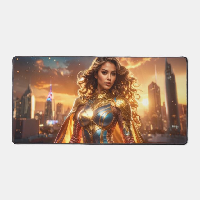 ALFROMBRILLAS DE ESCRITORIO SUPERHERO - FEMALE SUPERHERO (Anverso)