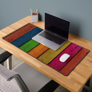 Alfrombrillas De Escritorio tablones de madera de colores muy bonitos