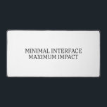 Alfrombrillas De Escritorio Tactical Foundation | Minimal Interface Command<br><div class="desc">Every impact starts here. This expansive,  high-contrast mat provides a seamless surface for your hardware,  ensuring your primary interface remains clean and focused.</div>