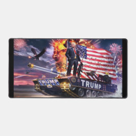ALFROMBRILLAS DE ESCRITORIO TANQUE DE TRUMP