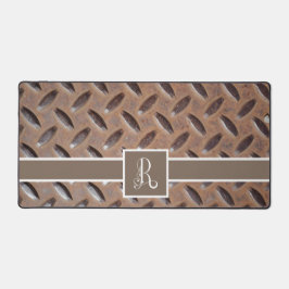 Alfrombrillas De Escritorio Tapa de Alcantarilla Masculina Divertida, Monogram