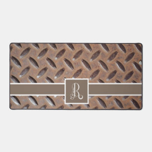 Alfrombrillas De Escritorio Tapa de Alcantarilla Masculina Divertida, Monogram