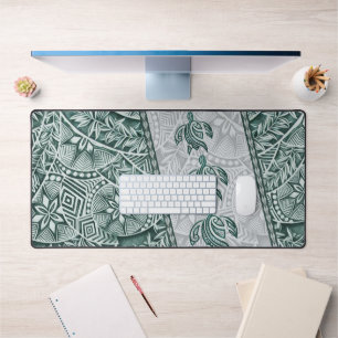 Alfrombrillas De Escritorio Tapa y honu hawaianos