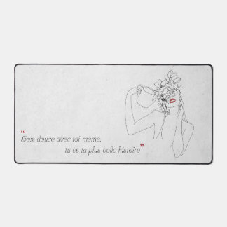 Alfrombrillas De Escritorio Tapis de bureau minimaliste citation