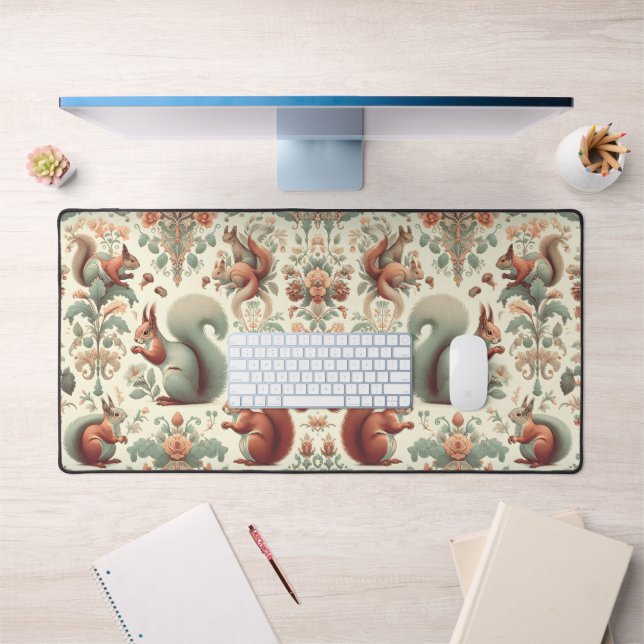 Alfrombrillas De Escritorio Tapiz de ardilla forestal victoriana (Oficina 1)