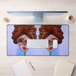 Alfrombrillas De Escritorio Tapón de escritorio (Mujer caprichosa)