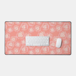 Alfrombrillas De Escritorio Tapón estético floral rosa