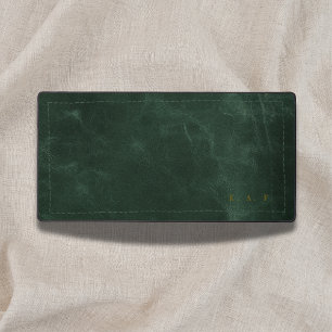 Alfrombrillas De Escritorio Taza de académico verde bosque de estilo cosido a