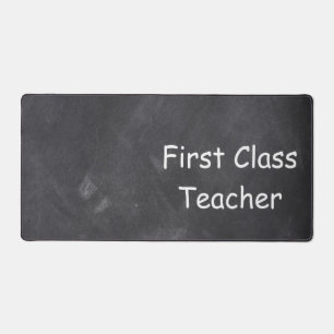 Alfrombrillas De Escritorio Teacher Chalkboard Design Gift Idea